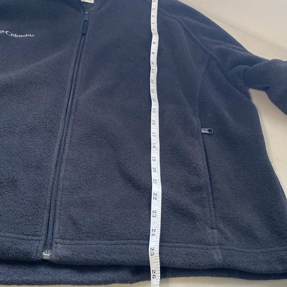 Columbia Women's Full Zip Fleece Jacket black size 2X - Picture 9 of 12